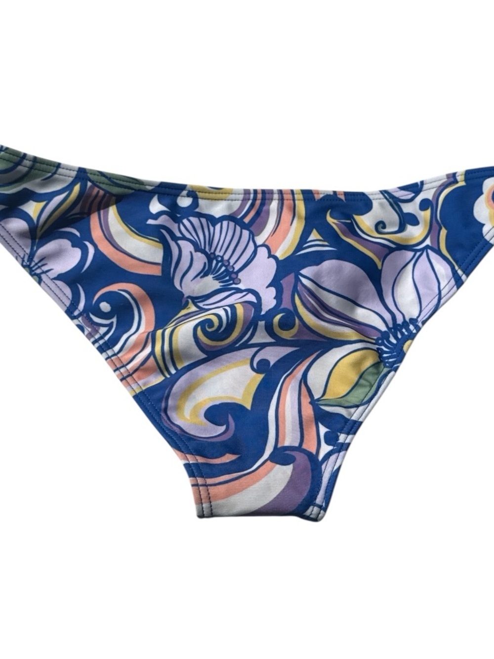 Sisstrevolution Blue Floral Strappy Women's Cheekey  Bikini Set size small NWT - Picture 2 of 3